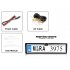 EU Licence Plate Rearview Camera