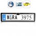 EU Licence Plate Rearview Camera
