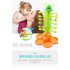 Electric Swing Insect Toy Sound DIY Kids Interactive Gift Home Detachable Fun Squeaky Toys 360 Degree Rotation Desktop Swing Insect Game random color
