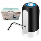 Electric Water Bottle Pump Usb Rechargeable Water Dispenser One-button Automatic Switch Drinking Water Pump black