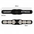 Electronic Display Abdominal Toning Belt Smart Abdominal Sticker Home Abdominal Device for Slim Body Muscle Fitness Belt black