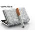 Electronic Cigarette Kit with Case   Silver
