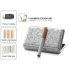 Electronic Cigarette Kit with Case   Silver