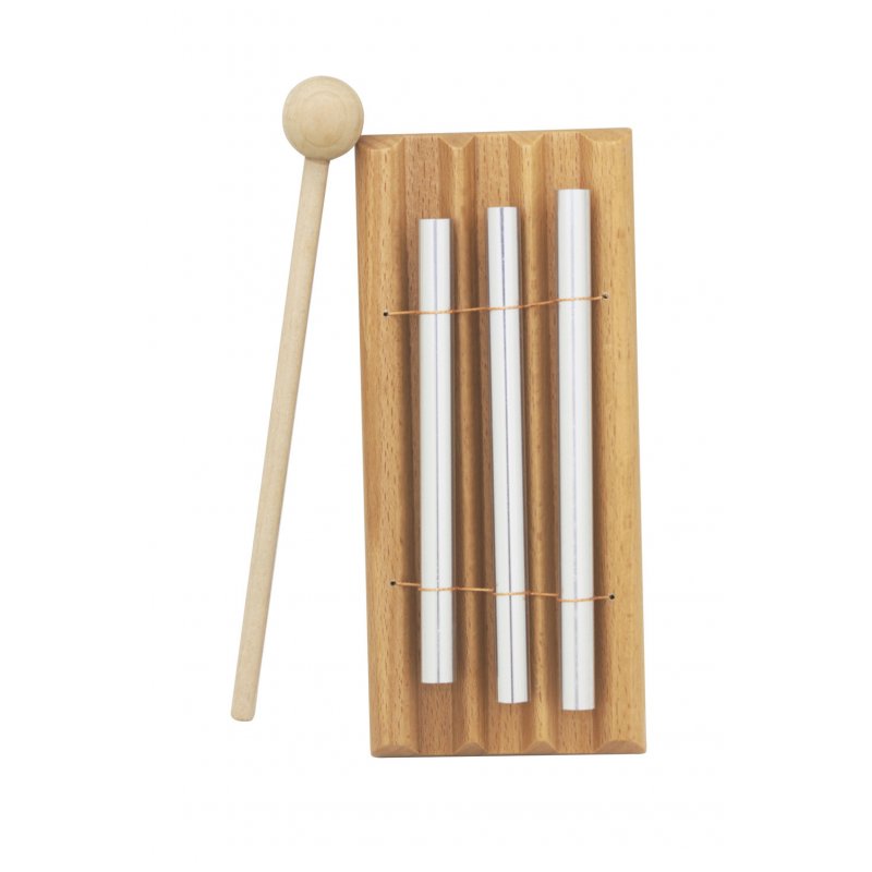 Energy Chime Three Tone with Mallet Exquisite Music Toy Percussion Instrument Three-tone