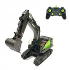 Excavator 22ch Rc  Truck 1/14 Remote  Control  Toys For  Boys  Huina  593  1593