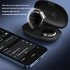F2 Tws Wireless Bluetooth Headset Noise Cancelling Night Running Light Luminous Sports Earbuds Black