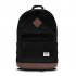 Fashion Canvas Backpack Light Weight Soft Surface for Sports Bag black 31 18 44