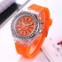 Fashion LED Light Cool Student Casual Sports Luminous Silicone Watches Clock