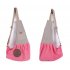 Fashion Portable Canvas Carrying Single Shoulder Bag for Small Pets Cat Dog Outdoor Use coffee 60 50 19cm