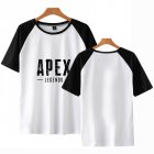 Fashion Unisex APEX LEGENDS Letters Printed Casual T-shirts