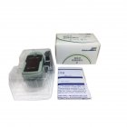 Fingertip Digital Pulse Oximeter LED Blood Oxygen Meter Home SPO2 Heart Rate Monitor gray