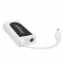 Flanger FC 21 Software Guitar Bass Effect Converter Adapter for Cell Phone iPhone iPad and Android Phone white FC 21