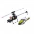 Flybarless CP helicopter  aerodynamically designed to achieve unparalleled stability 