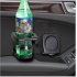 Foldable Car Cup Holder Portable ABS Beverage Holder Cup Bracket Beige