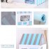 Folding House Peach Suede Oil Painting Children Princess Tent Indoor Marine Ball Game Toy blue