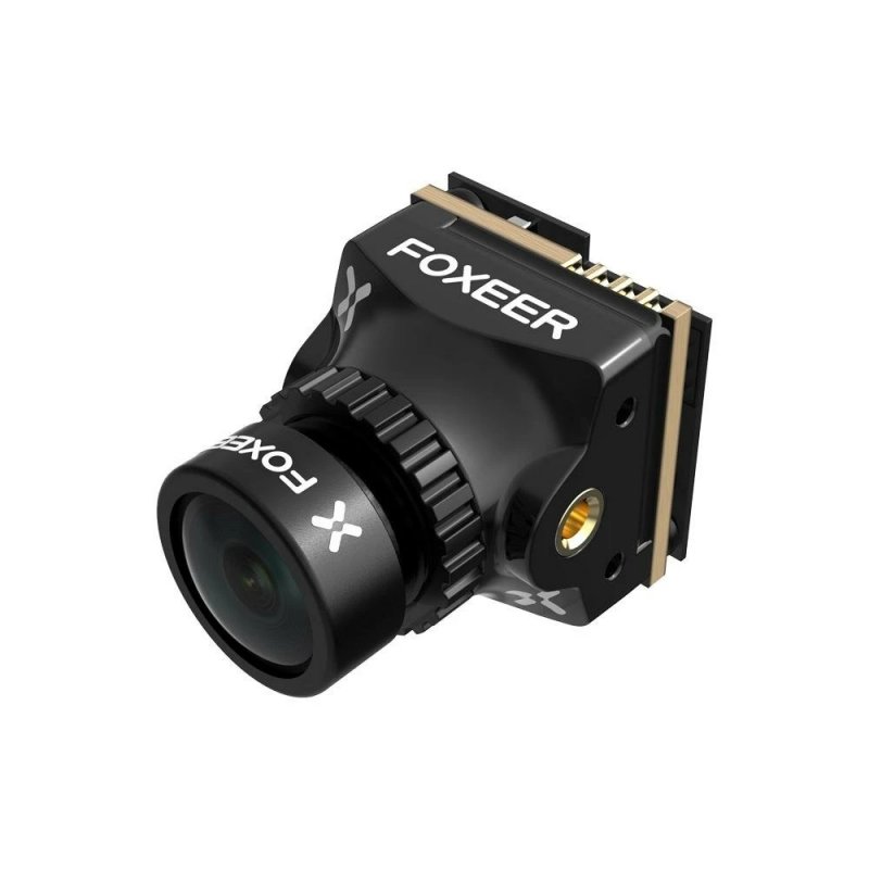 For Foxeer Toothless for nano 2 StarLight Mini FPV Camera 0.0001lux HDR 1/2 CMOS Sensor 1200TVL Support OSD F405 F722 FC Control Black KSX3838
