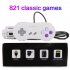 For HDMI TV Video Game Console Built in 821 Games Dual Handheld Retro Wired Controller PAL NTSC UK plug