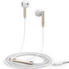 For HUAWEI P7 P8 P9 Lite P10 Plus Honor 5X 6X Mate 7 8 9 Huawei Honor AM116 <span style='color:#F7840C'>Earphone</span> Metal With Mic Volume Control Gold