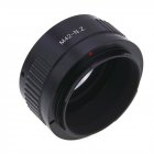 For M42-Nikon Z Lens Mount Adapter Ring for M42 42mm Screw Lens to Nikon Z Mount Z6 Z7 Camera black
