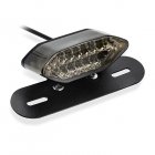 For  Motorcycle integrated LED Taillights Turn Signal Brake License Plate Tail Light Smoke lens