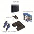 For PS4 SLIM PRO Controllers Charger Charging Station Cooling Fan Cooler Stand black