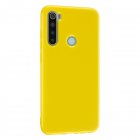For Redmi Note 8/8 Pro Cellphone Cover 2.0mm Thickened TPU Case Camera Protector Anti-Scratch Soft Phone Shell Yellow