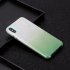 For iphone X XS XR XS MAX 11 11 pro MAX Phone Case Gradient Color Glitter Powder Phone Cover with Airbag Bracket green