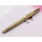Fountain Pen Business Office Practice Calligraphy Writing School Office Name Ink Pens Gift Stationery golden plaid_Fountain pen-0.5MM straight tip