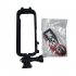 Frame Case Protective Cover Plastic Cage Adapter Mount Compatible For 360 X3 Action Camera Accessories black