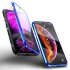 Front   Back Tempered Glass 360 Full Magnetic Case for iPhone X XS MAX XR