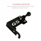 Front Left Camera Bracket for GoPro for BMW R1200 GS LC ADV 14-18 black