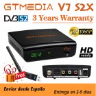 Fta Gtmedia V7 S2x Dvb-s2 Satellite  Receiver With Usb 1080p Full Hd Support Biss Auto Scroll V7hd Upgrade Wifi Digital Receiver EU plug