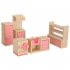 Furniture Toys Set Wooden Dollhouse Miniature for Kids Pretend Play Rooms Set restaurant