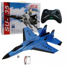 Fx820 2.4g RC Fighter Su35 Fixed-wing Glider Foam Aircraft Electric Aircraft Toy