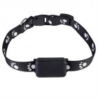 GPS Tracker Pet Collars Portable Outdoor Finders Rechargeable Anti-loss Collar Wireless Tracker For Pet Elder Kids black