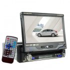 GPS navigation car audio and video system with a 7 inch touch screen LCD and Bluetooth for maximum driving utility   Be the first in your circle of car   stereo