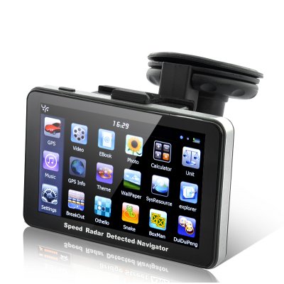 GPS Navigator with Radar Detection - RadarBot