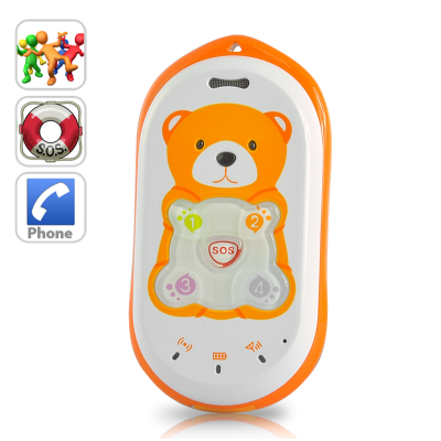 GPS Tracker + Mobile Phone for Kids