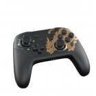 Game Console Handle For Switch Remote Control Long Standby Dual-motor <span style='color:#F7840C'>Gamepad</span> black