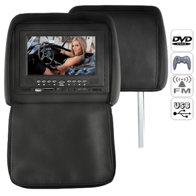 7 Inch Headrest DVD Player