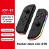 Games Controller Wireless Color Rgb Lighting Game Console Handheld Console with Dual Vibration Black