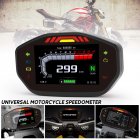 General Motorcycle LCD TFT Digital Speedometer 14000RPM 6 Gear Backlit Motorcycle Odometer for 2 4 Cylinder