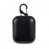 Genuine Leather Airpods Earphone Protective Case Cover for Apple AirPod  black