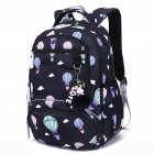 Girls Backpacks Casual Large Capacity Bookbags Lightweight Printed Travel Bag