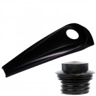 Gloss Black Smooth Dash Fuel Console Gas Box Cap Cover for  Touring 08-18 Matte + fuel tank cap