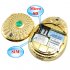 Golden Buddha cell phone with genuine jade  pearl powder lacquer and 24k gold plated finish   This is the single best phone for the successful business woman th