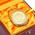 Golden Buddha cell phone with genuine jade  pearl powder lacquer and 24k gold plated finish   This is the single best phone for the successful business woman th