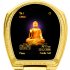 Golden Buddha cell phone with genuine jade  pearl powder lacquer and 24k gold plated finish   This is the single best phone for the successful business woman th