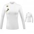 Golf Clothes Female Long Sleeve T shirt Autumn Winter Clothes Fashion Embroidery Sport Uniforms white S