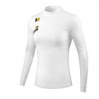 Golf Clothes Female Long Sleeve T-shirt Autumn Winter Clothes Fashion Embroidery Sport Uniforms white_S